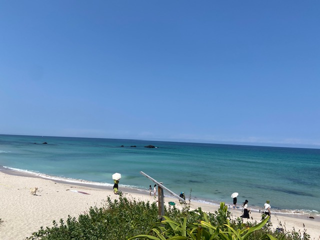 角島のビーチ