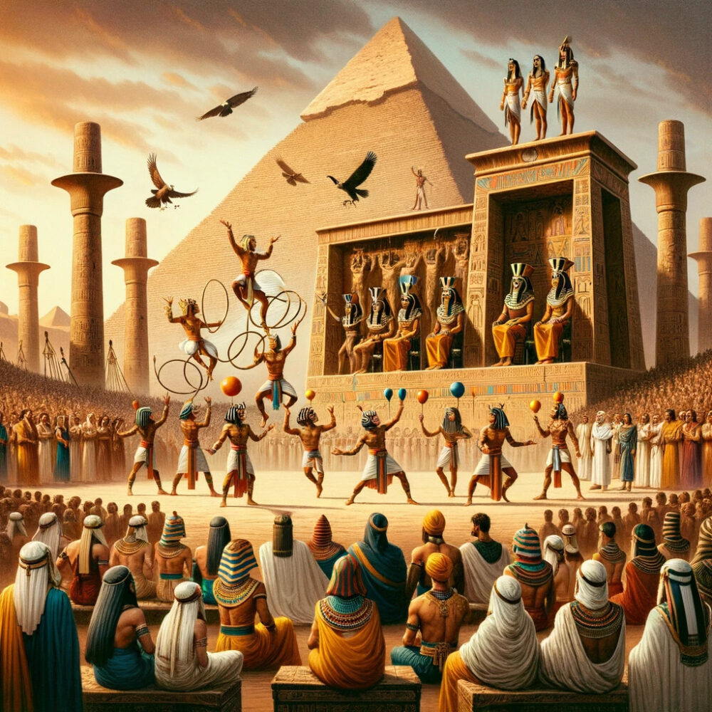 古代エジプトのサーカス