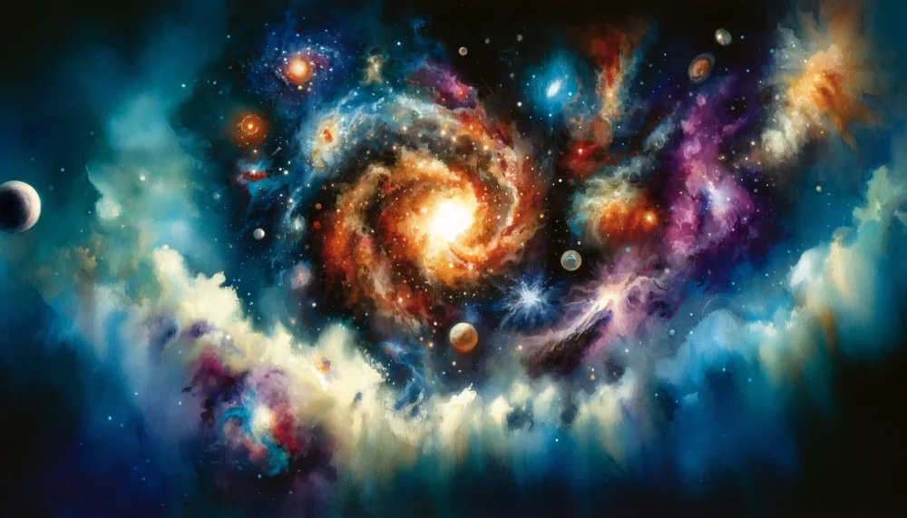 宇宙の起源のイメージ