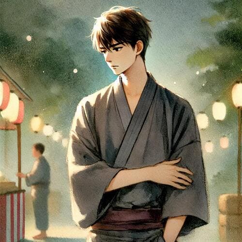 悩んでいる男性のイメージ